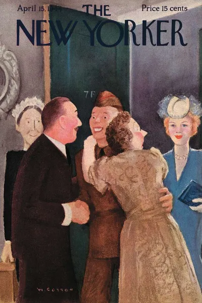 Постер с обложкой The New Yorker 15.04.1944