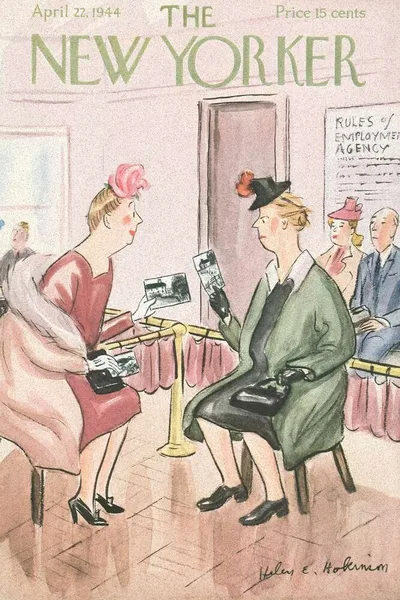 Постер с обложкой The New Yorker 22.04.1944