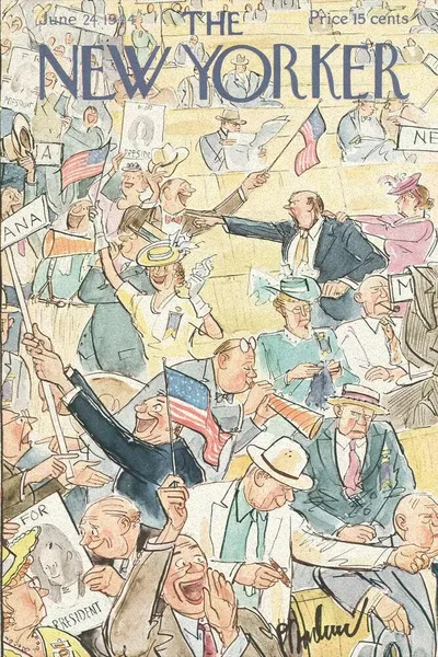 Постер с обложкой The New Yorker 24.06.1944