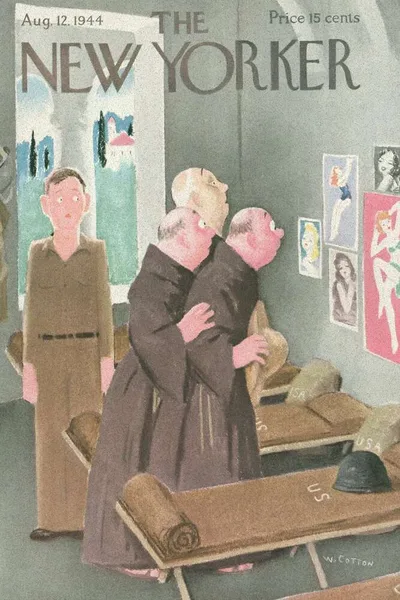 Постер с обложкой The New Yorker 12.08.1944