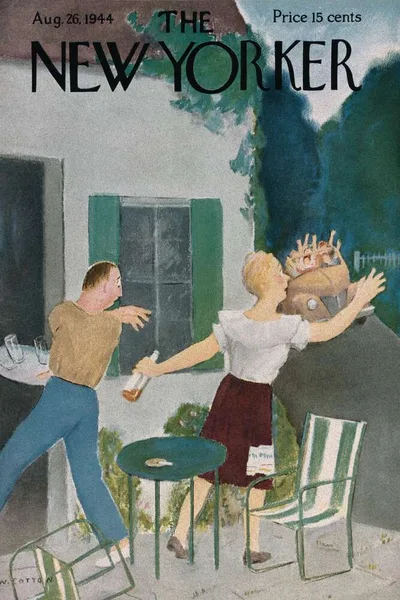 Постер с обложкой The New Yorker 26.08.1944