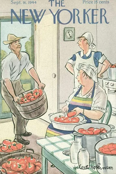 Постер с обложкой The New Yorker 16.09.1944