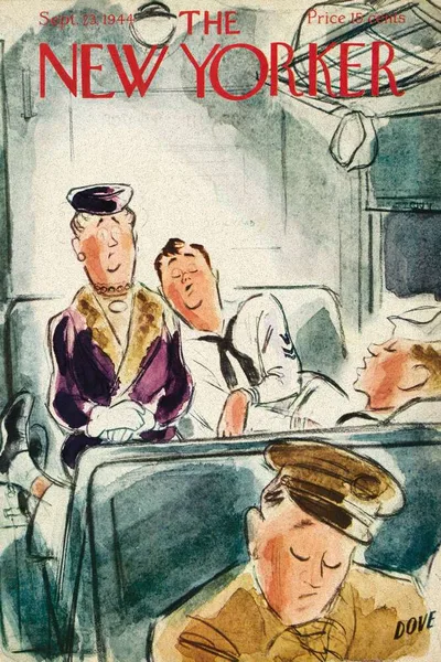 Постер с обложкой The New Yorker 23.09.1944