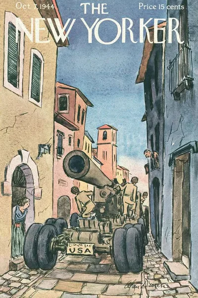 Постер с обложкой The New Yorker 07.10.1944