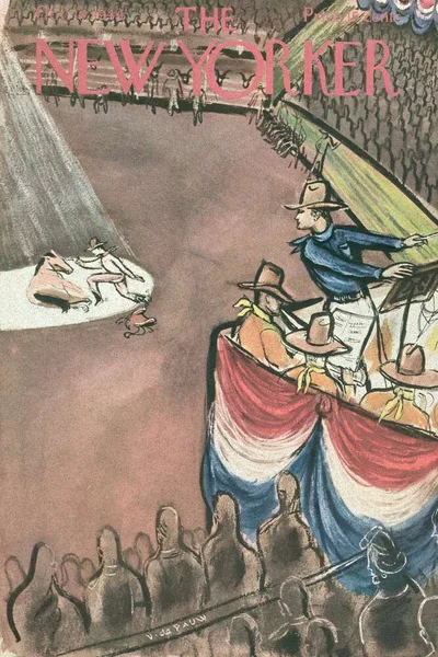 Постер с обложкой The New Yorker 14.10.1944