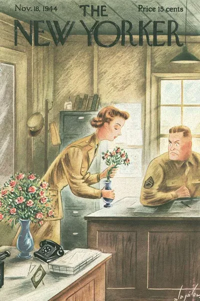 Постер с обложкой The New Yorker 18.11.1944