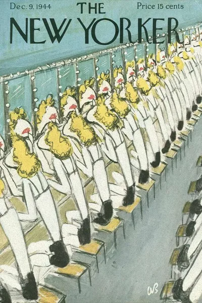 Постер с обложкой The New Yorker 09.12.1944