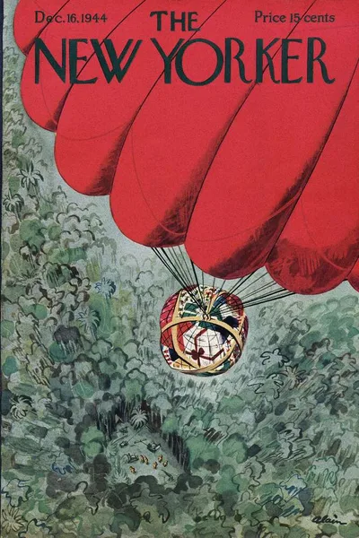 Постер с обложкой The New Yorker 16.12.1944