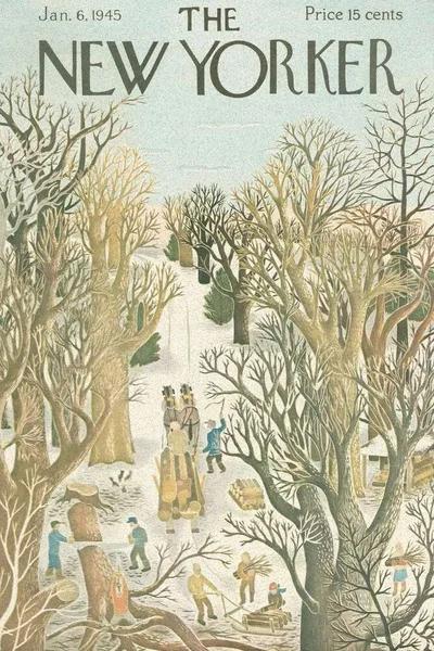 Постер с обложкой The New Yorker 06.01.1945