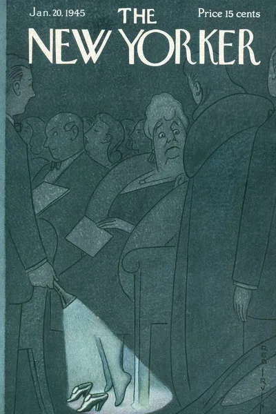Постер с обложкой The New Yorker 20.01.1945
