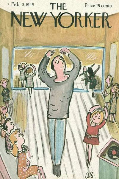 Постер с обложкой The New Yorker 03.02.1945