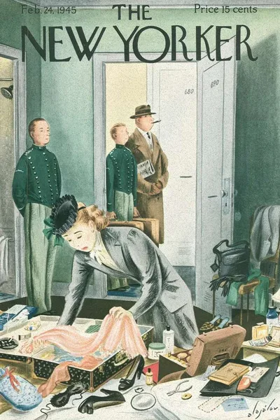 Постер с обложкой The New Yorker 24.02.1945
