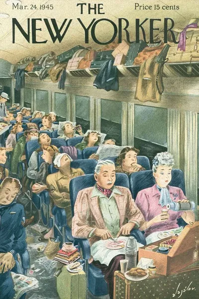 Постер с обложкой The New Yorker 24.03.1945