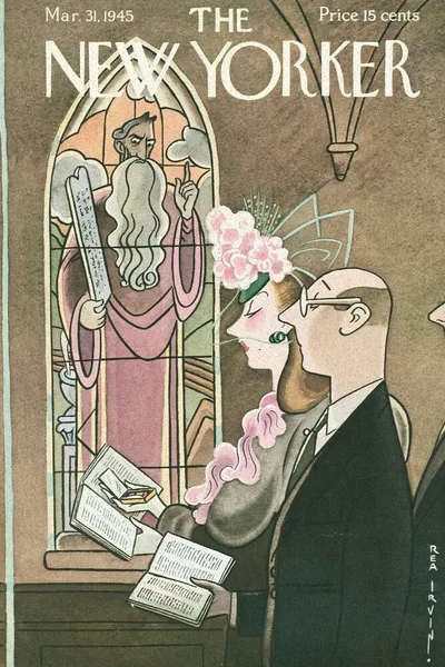 Постер с обложкой The New Yorker 31.03.1945