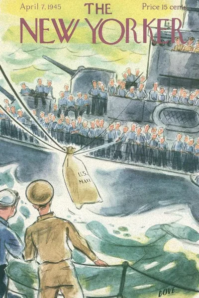 Постер с обложкой The New Yorker 07.04.1945