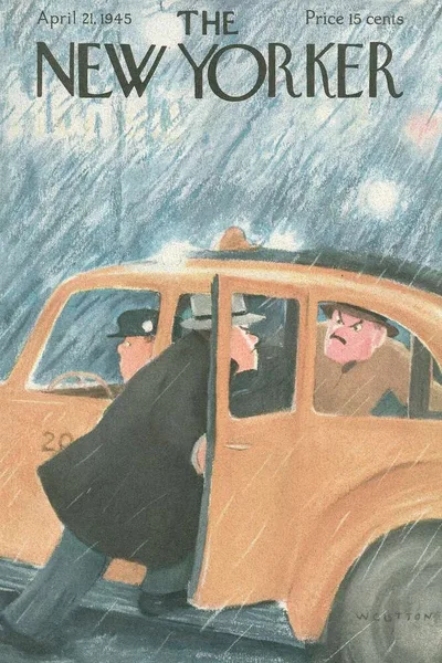 Постер с обложкой The New Yorker 21.04.1945