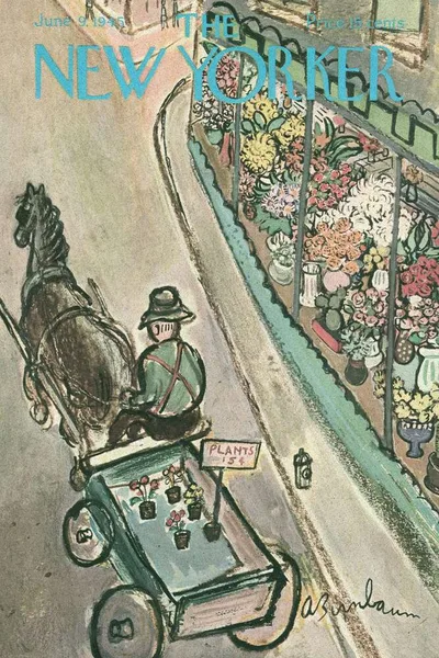 Постер с обложкой The New Yorker 09.06.1945