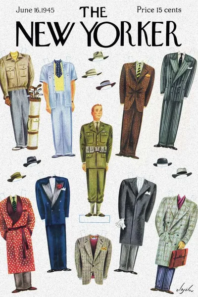 Постер с обложкой The New Yorker 16.06.1945