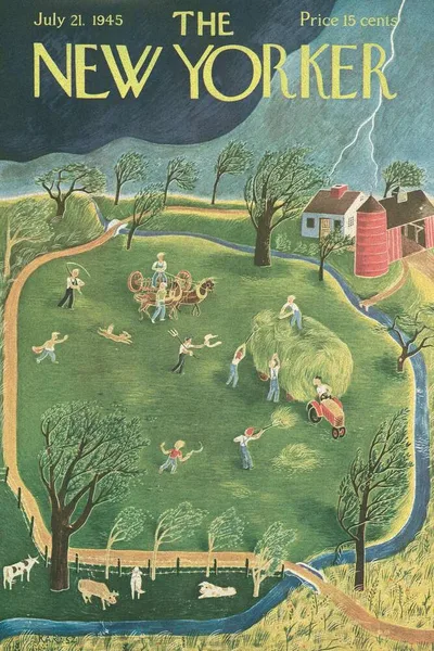 Постер с обложкой The New Yorker 21.07.1945
