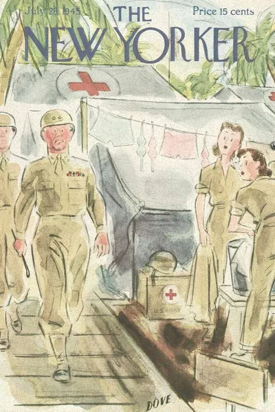 Постер с обложкой The New Yorker 28.07.1945