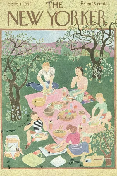 Постер с обложкой The New Yorker 01.09.1945