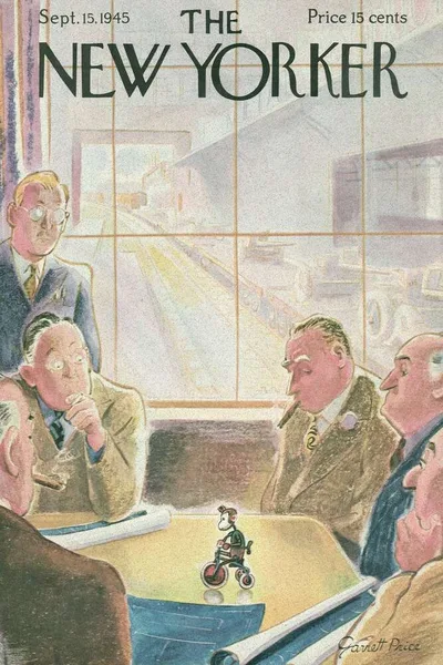 Постер с обложкой The New Yorker 15.09.1945