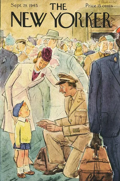 Постер с обложкой The New Yorker 29.09.1945