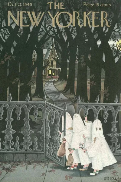 Постер с обложкой The New Yorker 27.10.1945