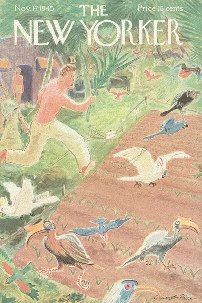 Постер с обложкой The New Yorker 17.11.1945