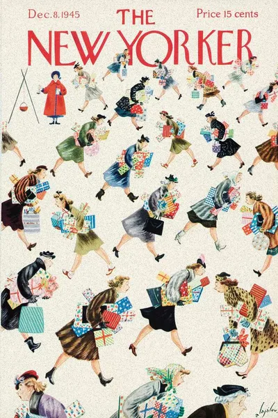 Постер с обложкой The New Yorker 08.12.1945