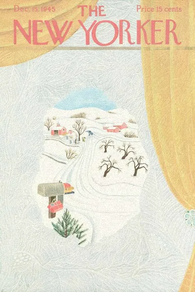 Постер с обложкой The New Yorker 15.12.1945