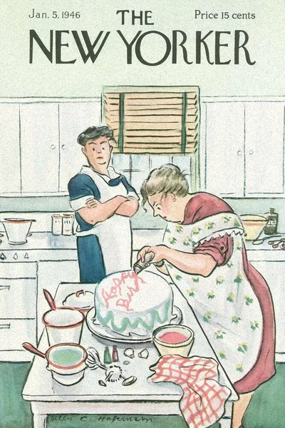 Постер с обложкой The New Yorker 05.01.1946
