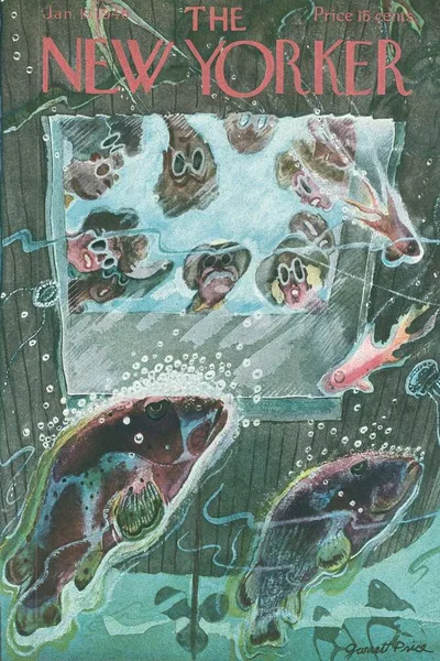 Постер с обложкой The New Yorker 19.01.1946