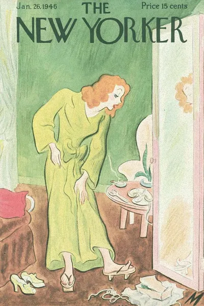Постер с обложкой The New Yorker 26.01.1946