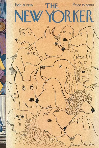 Постер с обложкой The New Yorker 09.02.1946