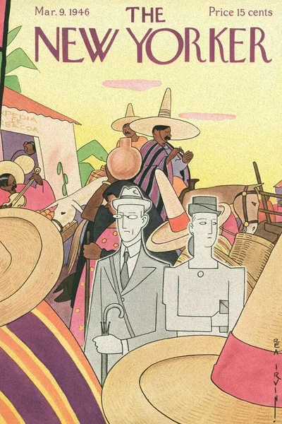 Постер с обложкой The New Yorker 09.03.1946