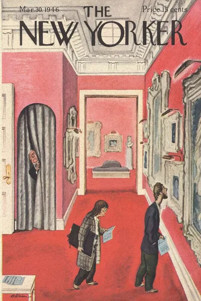 Постер с обложкой The New Yorker 30.03.1946