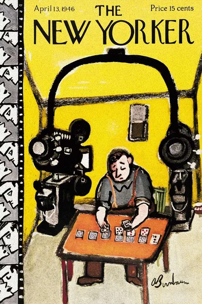Постер с обложкой The New Yorker 13.04.1946