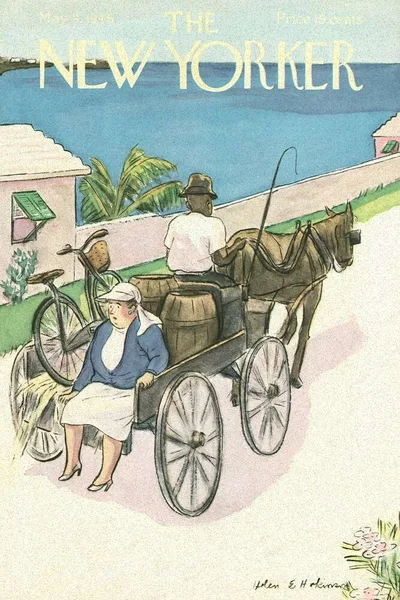Постер с обложкой The New Yorker 04.05.1946