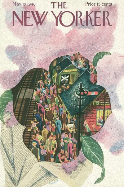 Постер с обложкой The New Yorker 18.05.1946