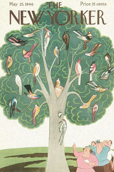 Постер с обложкой The New Yorker 25.05.1946
