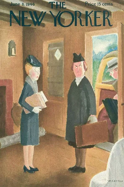Постер с обложкой The New Yorker 08.06.1946