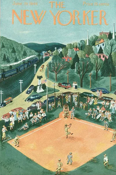 Постер с обложкой The New Yorker 29.06.1946