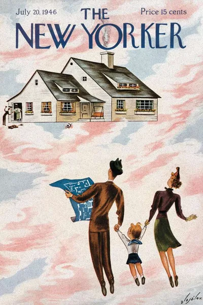 Постер с обложкой The New Yorker 20.07.1946