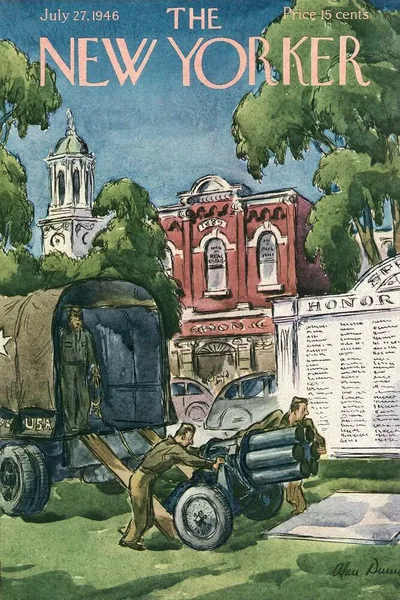 Постер с обложкой The New Yorker 27.07.1946