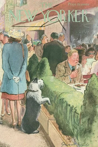Постер с обложкой The New Yorker 17.08.1946