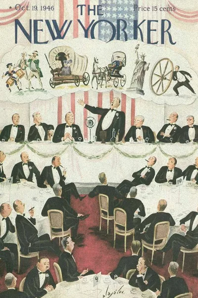 Постер с обложкой The New Yorker 19.10.1946