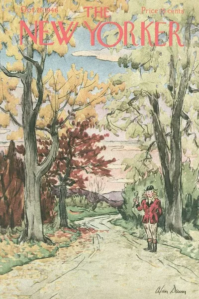 Постер с обложкой The New Yorker 26.10.1946