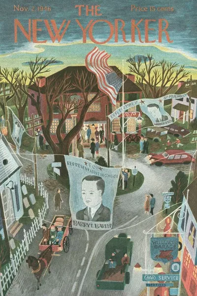 Постер с обложкой The New Yorker 02.11.1946