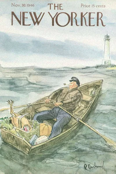 Постер с обложкой The New Yorker 30.11.1946